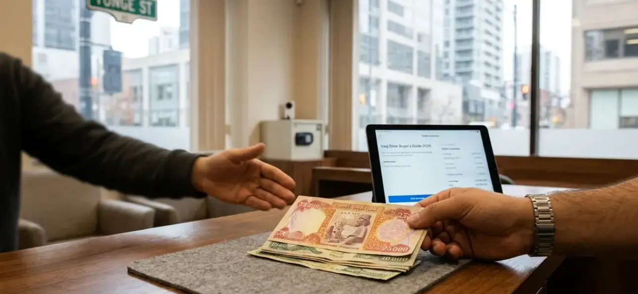 Buy Iraqi Dinar in Toronto: Buyer's Guide 2026
